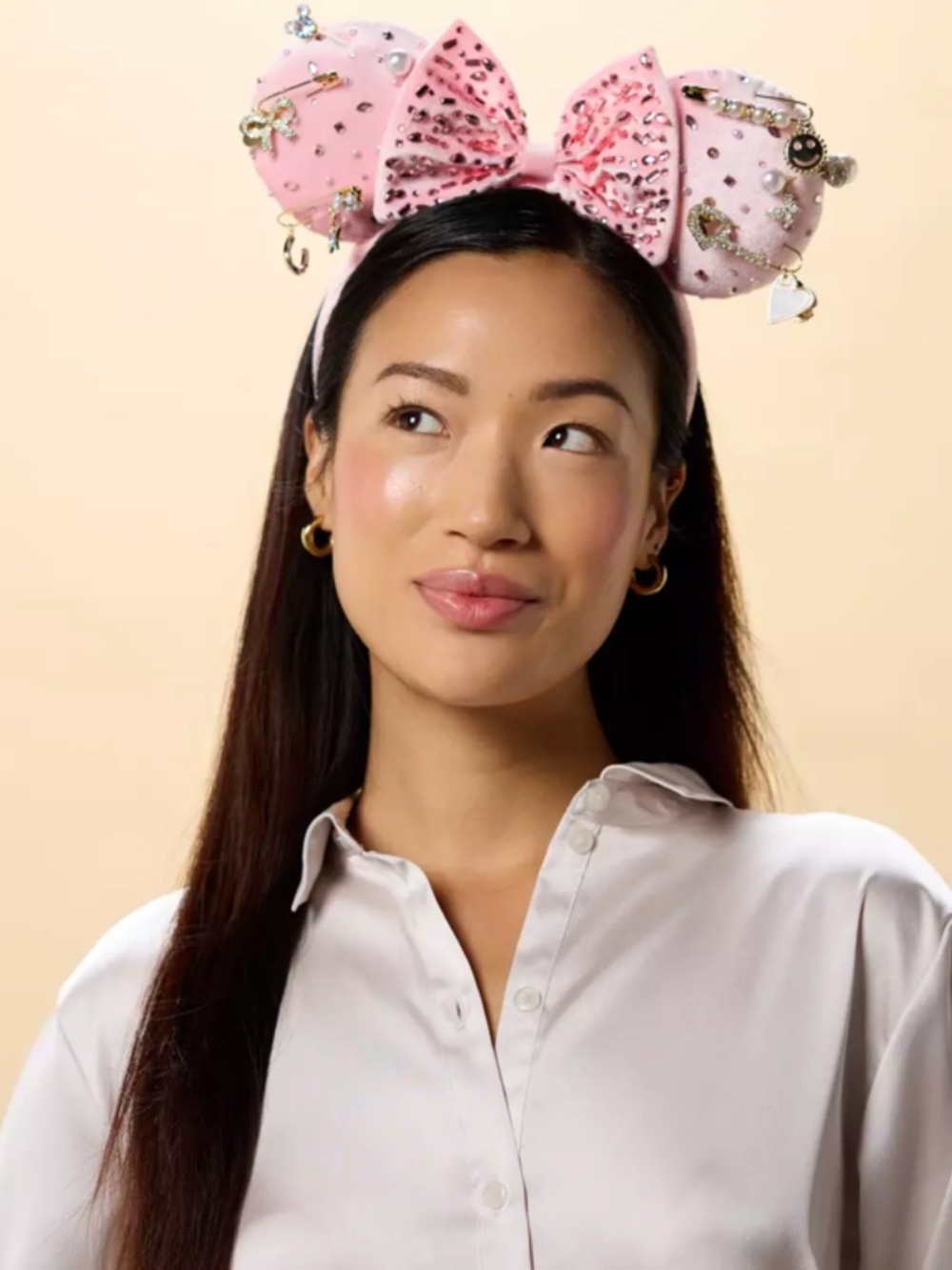 Disney 2026 DIY Minnie Mouse Custom Charm Ear Headband by BaubleBar "SOLD OUT"